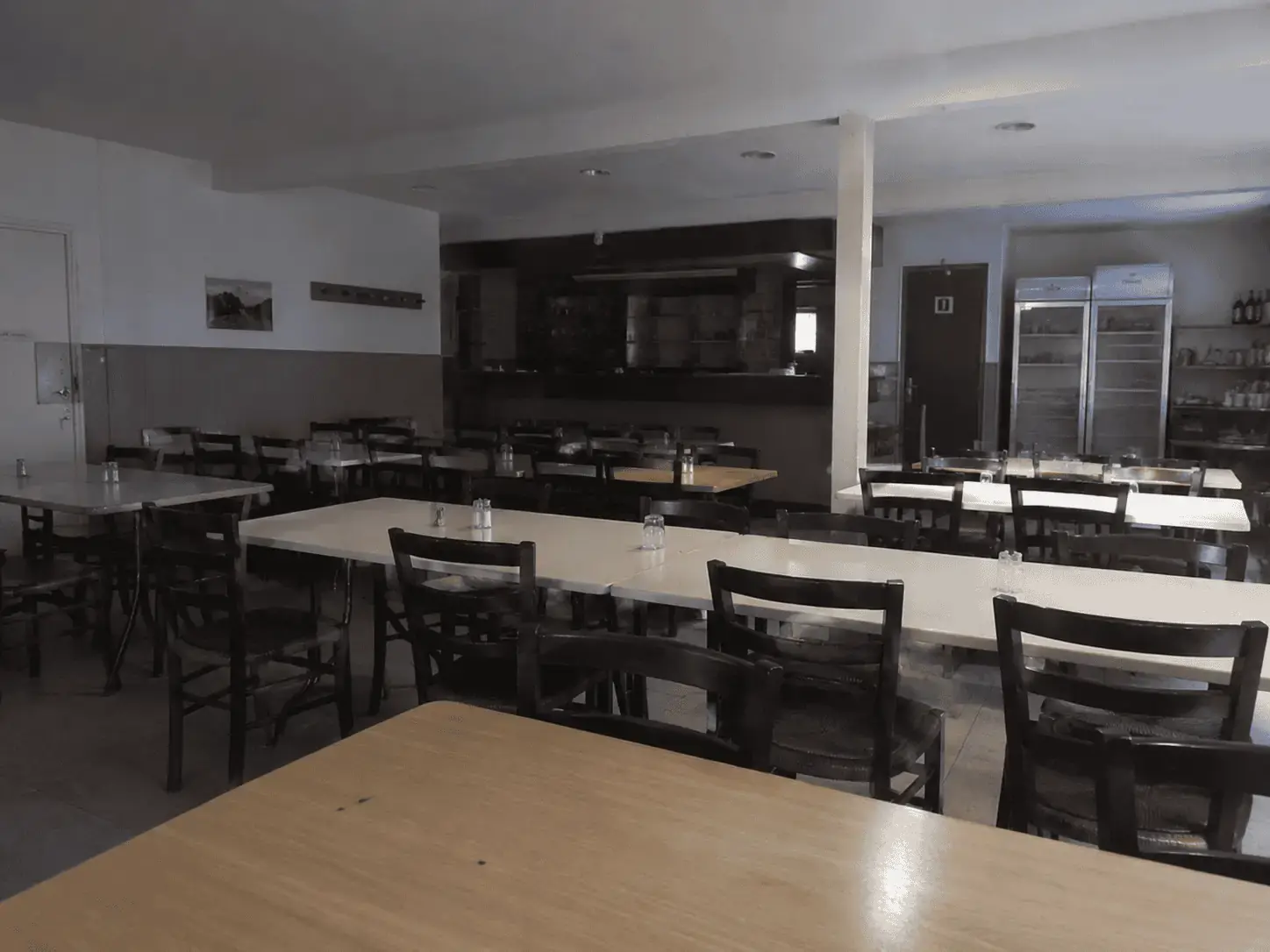 Salle de restaurant de l’auberge